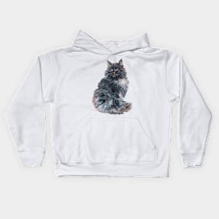 Black cat Kids Hoodie